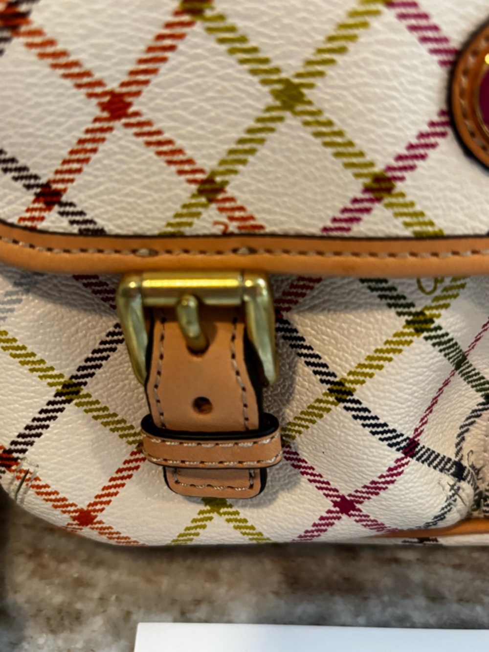 Coach Peyton Tattersall Field Crossbody bag - Picture 4 of 8